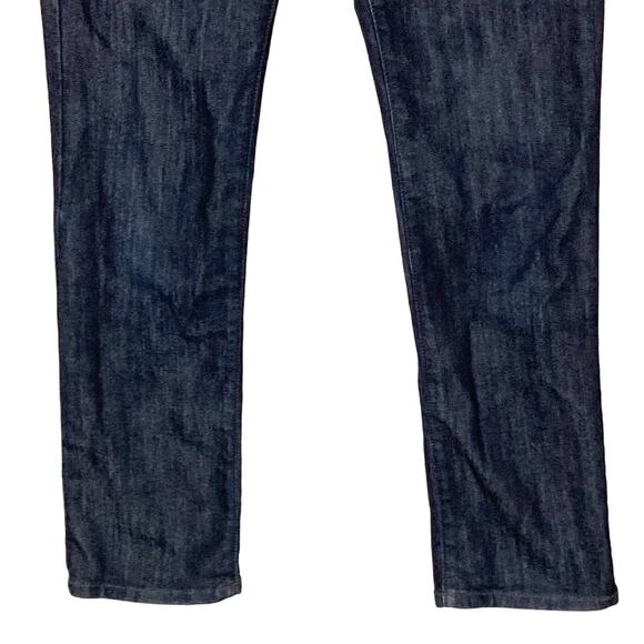 James Jeans Ritchie  Dry Aged Denim Straight Leg Ankle Dark Wash Size 28 - Picture 7 of 16